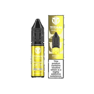 Banana Ice Nic Sale Nic Salt E-Liquid by Titan 10ml
