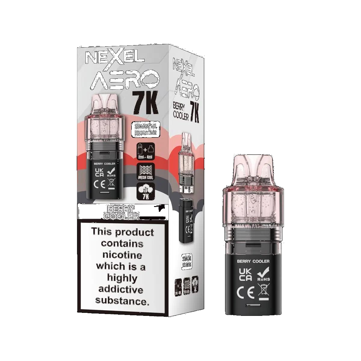 Nexel Aero 7K Prefilled Pods