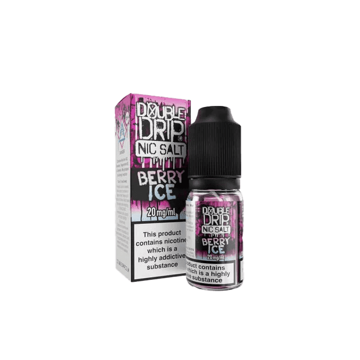 Berry Ice Nic Salt E-Liquid by Double Drip 10Ml Nic Salt 10ml
