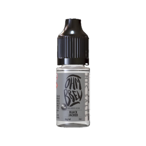Black Jacked 50 50 Nic Salt E-Liquid by Ohm Brew 10ml