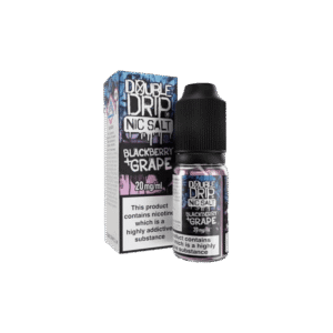 Blackberry And Grape Nic Salt E-Liquid by Double Drip 10Ml Nic Salt 10ml
