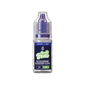Blackcurrant Blackberry Nic Salt E-Liquid by Double Brew 10ml
