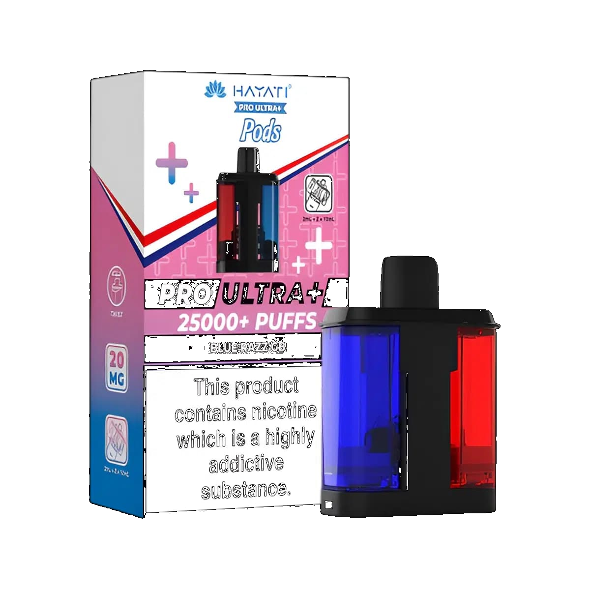 Hayati Pro Ultra Plus 25K Prefilled Pod & Refill Containers - Image 3