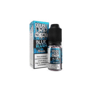 Blue Slush Nic Salt E-Liquid by Double Drip 10Ml Nic Salt 10ml