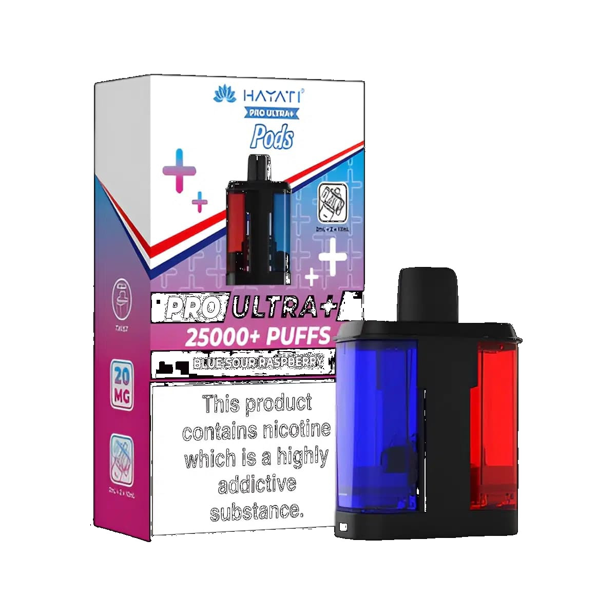 Hayati Pro Ultra Plus 25K Prefilled Pod & Refill Containers - Image 4