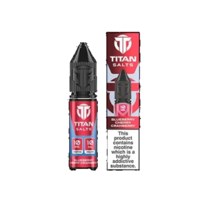 Blueberry Cherry Cranberry Nic Sale Nic Salt E-Liquid by Titan 10ml
