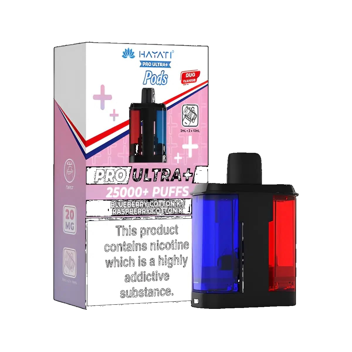 Hayati Pro Ultra Plus 25K Prefilled Pod & Refill Containers - Image 5
