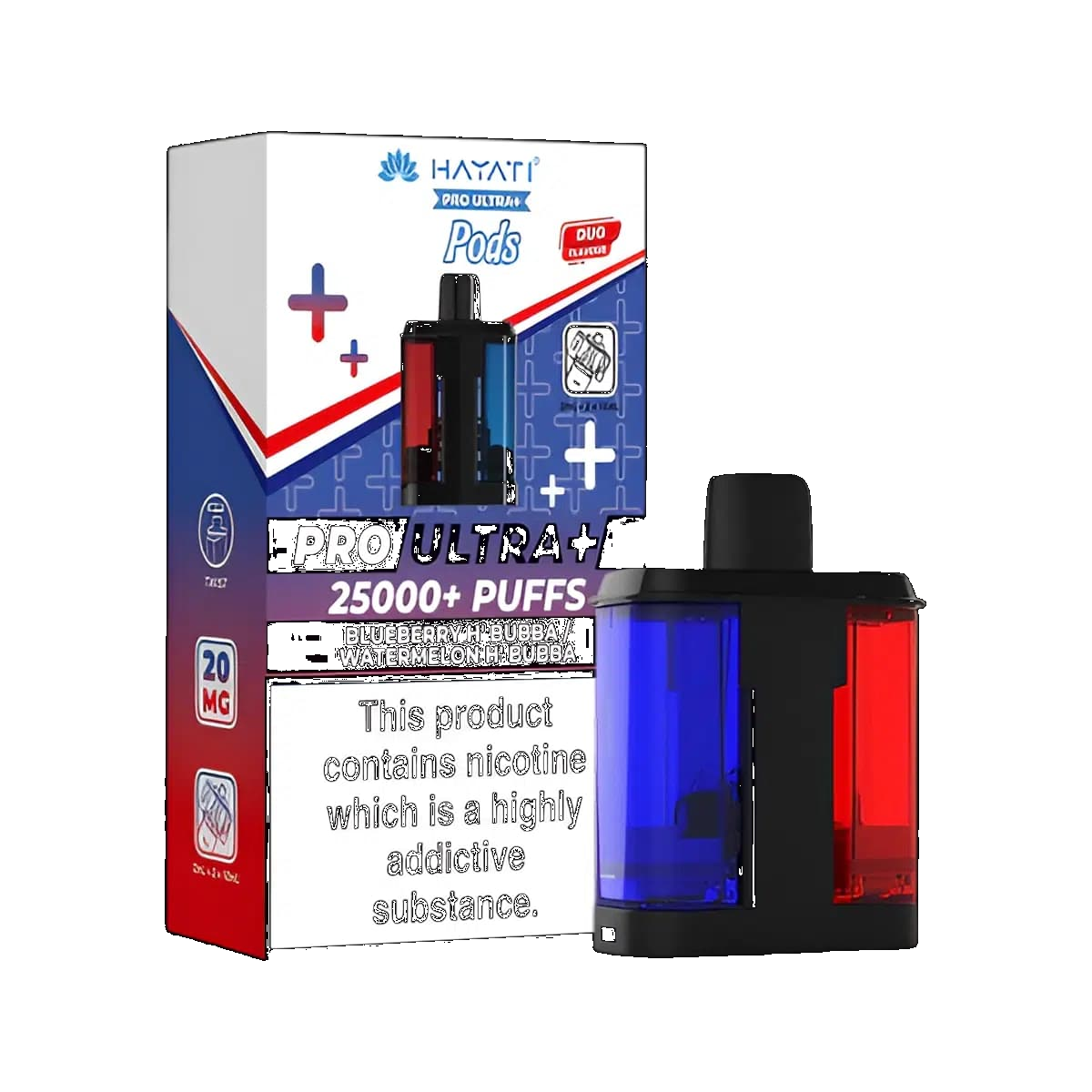 Hayati Pro Ultra Plus 25K Prefilled Pod & Refill Containers - Image 6