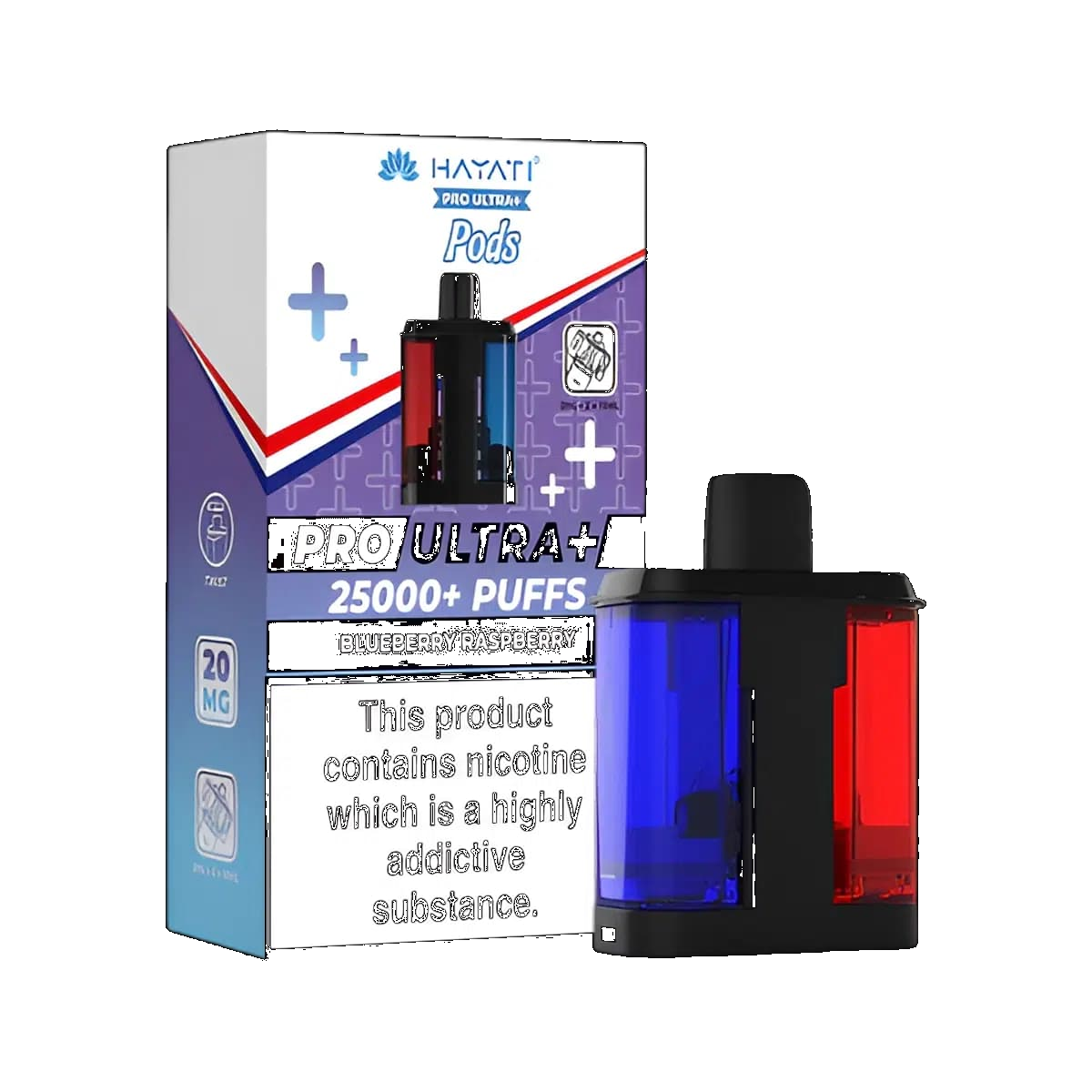 Hayati Pro Ultra Plus 25K Prefilled Pod & Refill Containers - Image 7