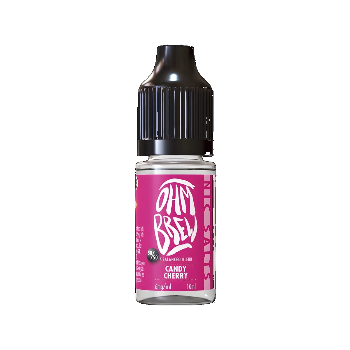 Candy Cherry 50 50 Nic Salt E-Liquid by Ohm Brew 10ml