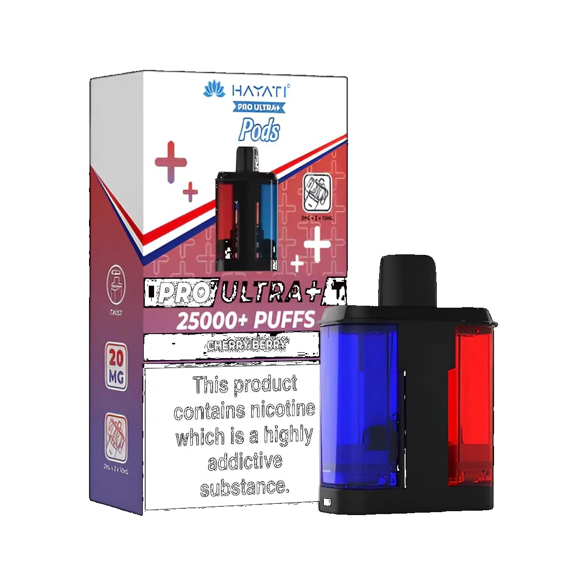 Hayati Pro Ultra Plus 25K Prefilled Pod & Refill Containers - Image 8