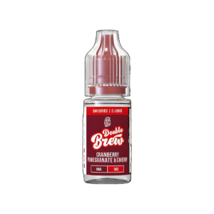Cranberry Pomegaranate Cherry Nic Salt E-Liquid by Double Brew 10ml