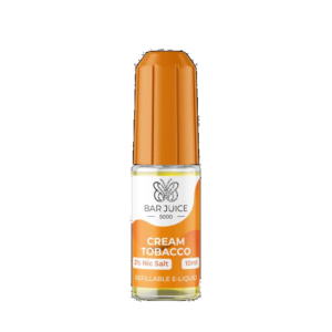 Cream Tobacco Nic Salt E-Liquid by Bar Juice 5000 10ml