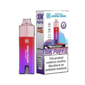 Crystal Prime 10000 Puffs Vape Aura Bar Pre-Filled Pod Kit