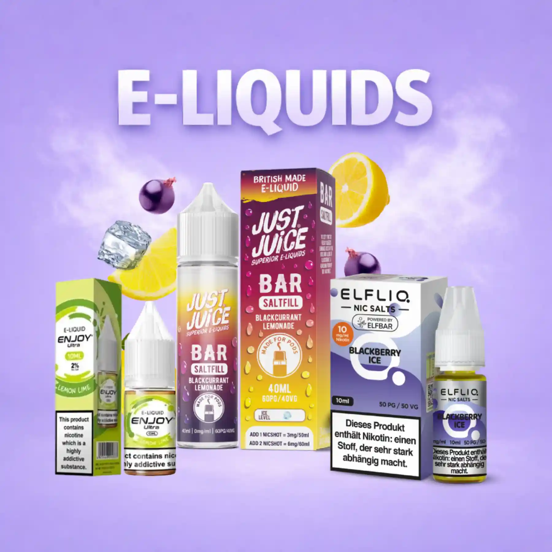 E Liquids Vapegrape UK online vape shop