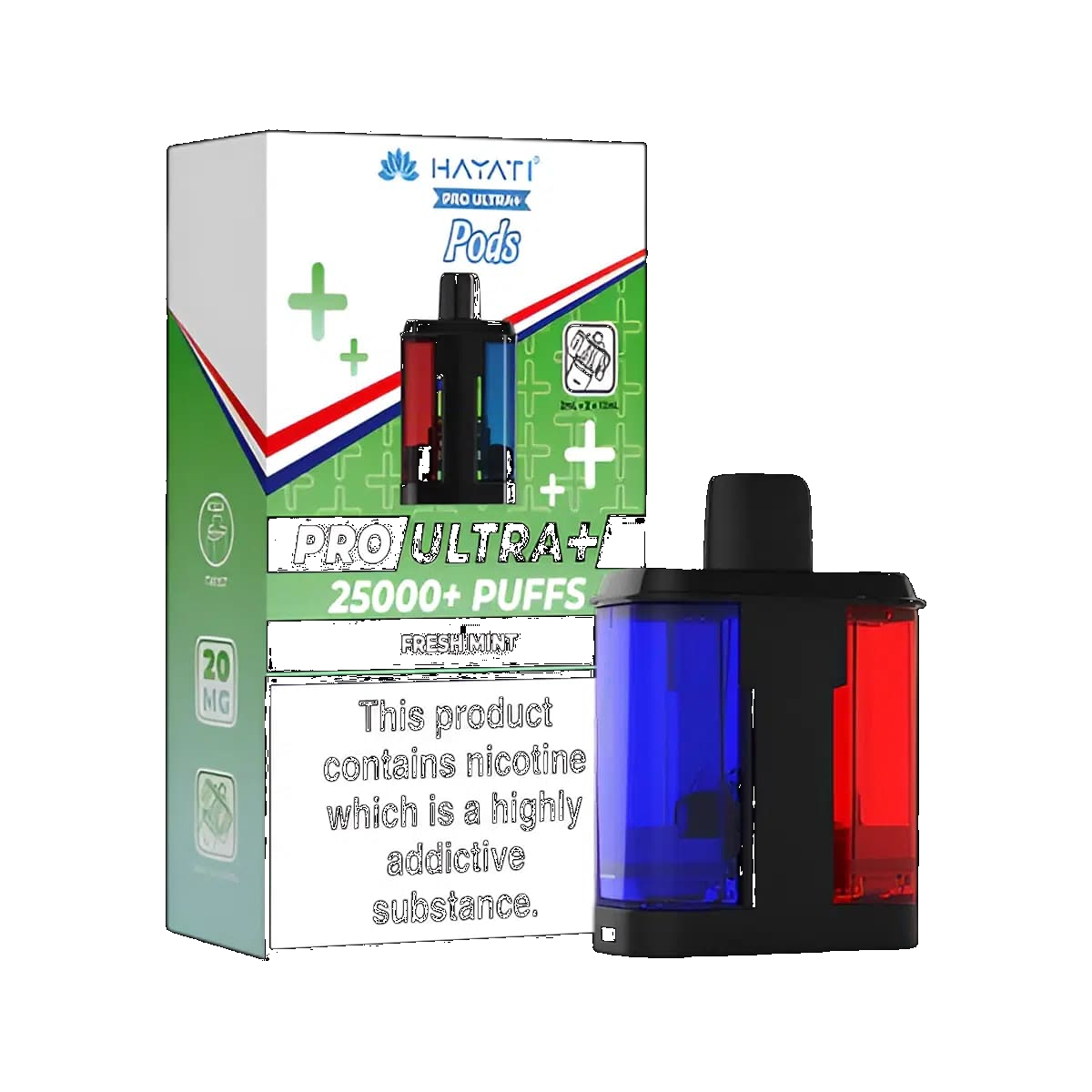 Hayati Pro Ultra Plus 25K Prefilled Pod & Refill Containers - Image 9