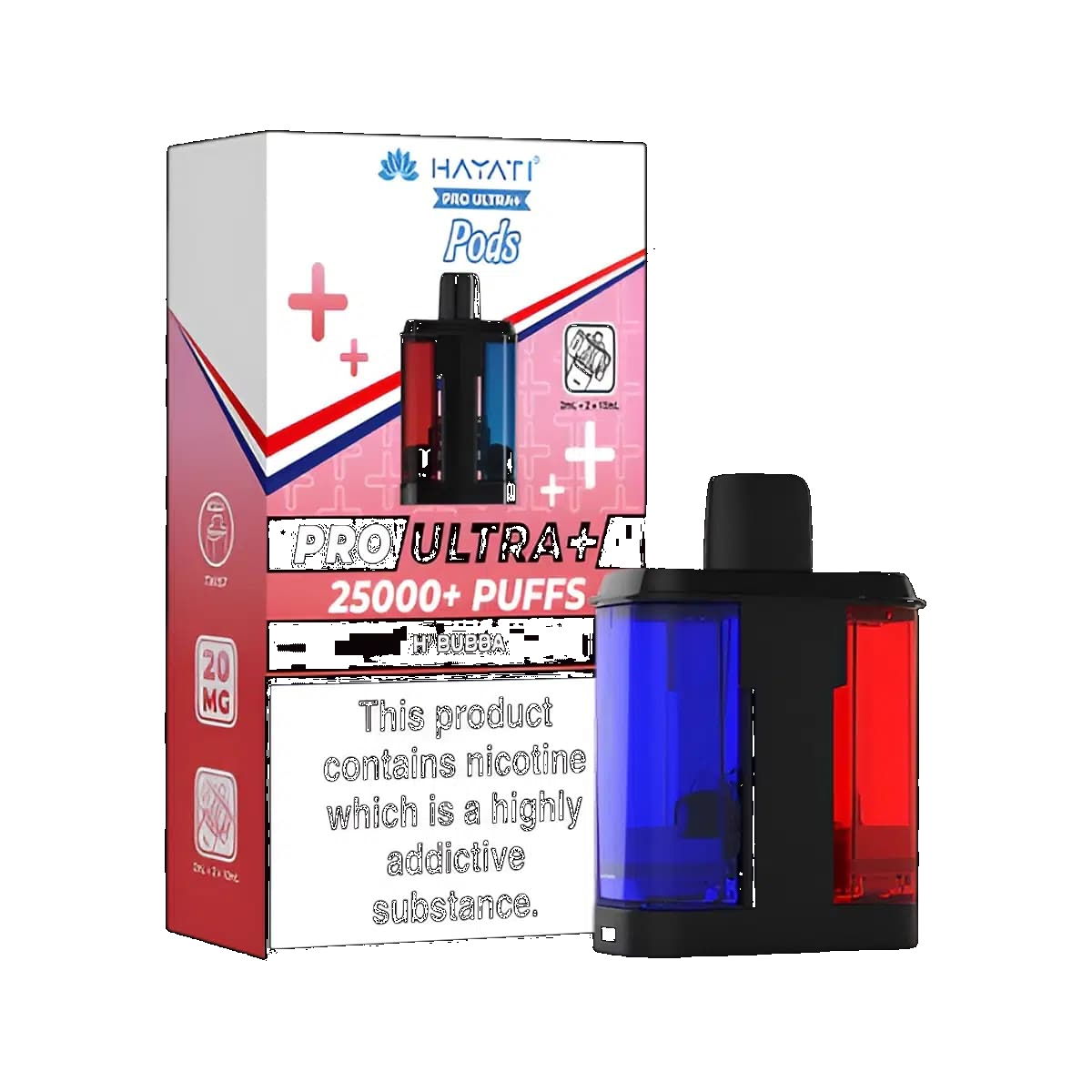 Hayati Pro Ultra Plus 25K Prefilled Pod & Refill Containers - Image 11