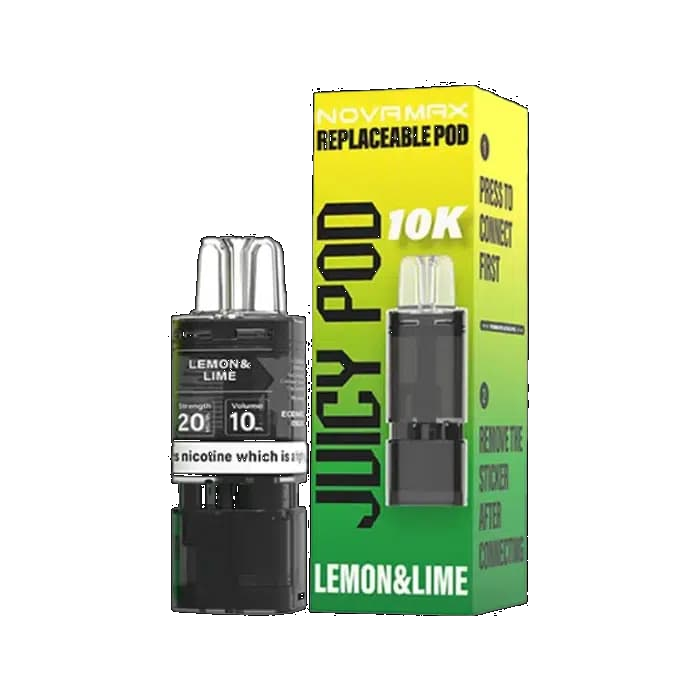 Juicy Pod Novamax 10K Prefilled Vape Pods + Refill Container - Image 5
