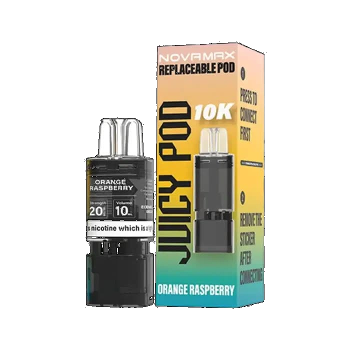 Juicy Pod Novamax 10K Prefilled Vape Pods + Refill Container - Image 7