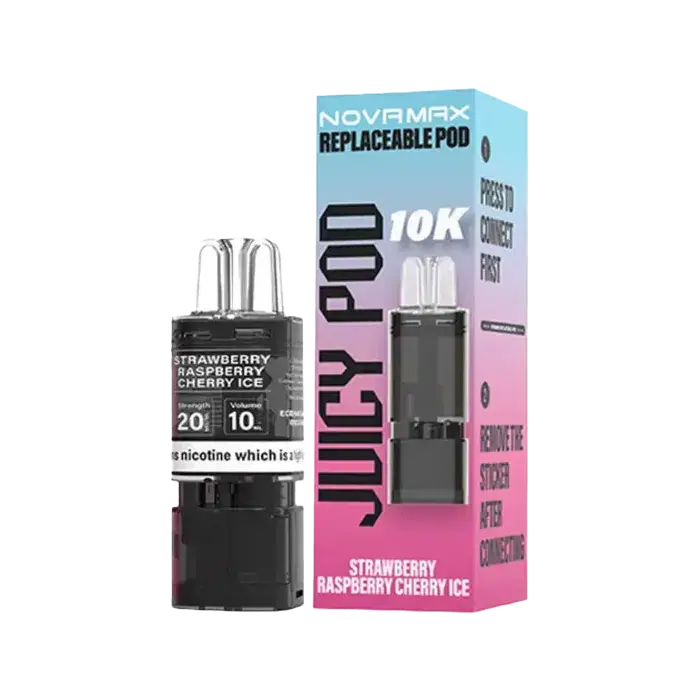 Juicy Pod Novamax 10K Prefilled Vape Pods + Refill Container - Image 10