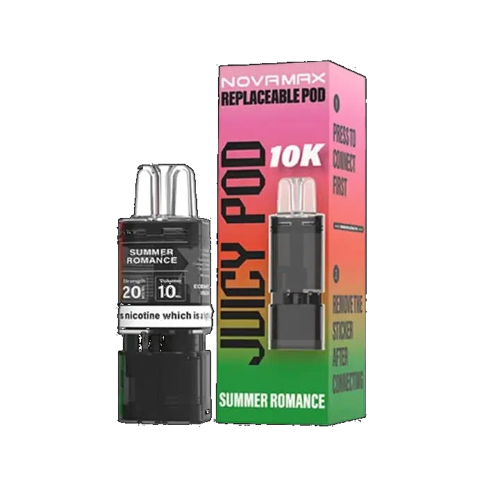 Juicy Pod Novamax 10K Prefilled Vape Pods + Refill Container - Image 11