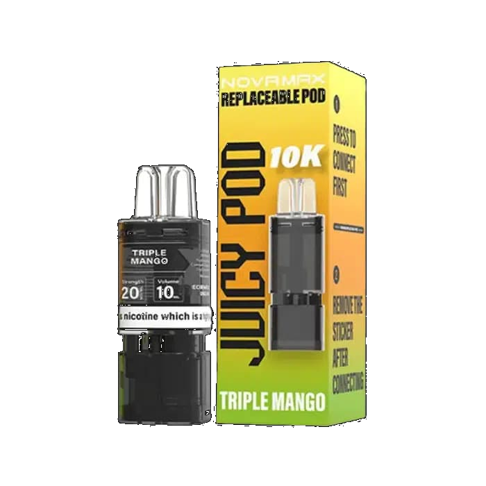 Juicy Pod Novamax 10K Prefilled Vape Pods + Refill Container - Image 12