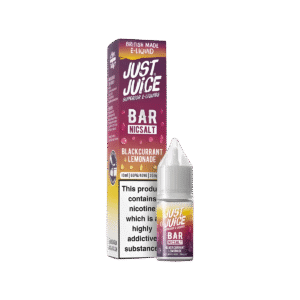 Bar S Blackcurrant Lemonade Nic Salt E-Liquid by Just Juice 10ml