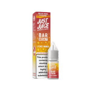 Bar S Lychee Mango Nic Salt E-Liquid by Just Juice 10ml