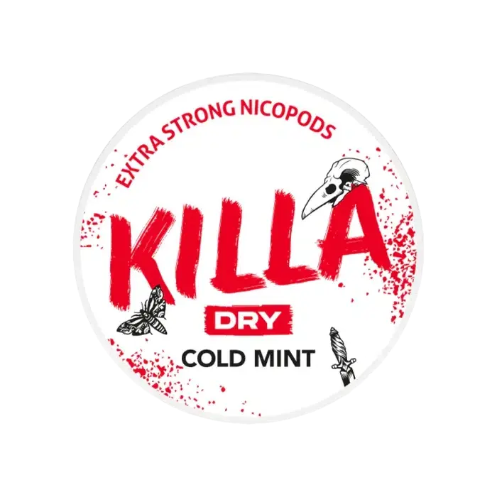 killa-dry-cold-mint-nicotine-pouches