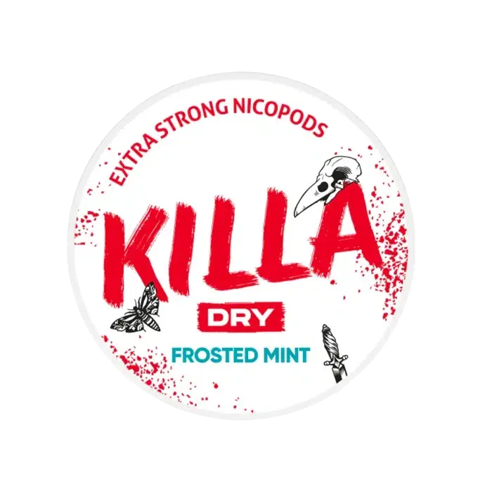 killa-dry-frosted-mint-nicotine-pouches