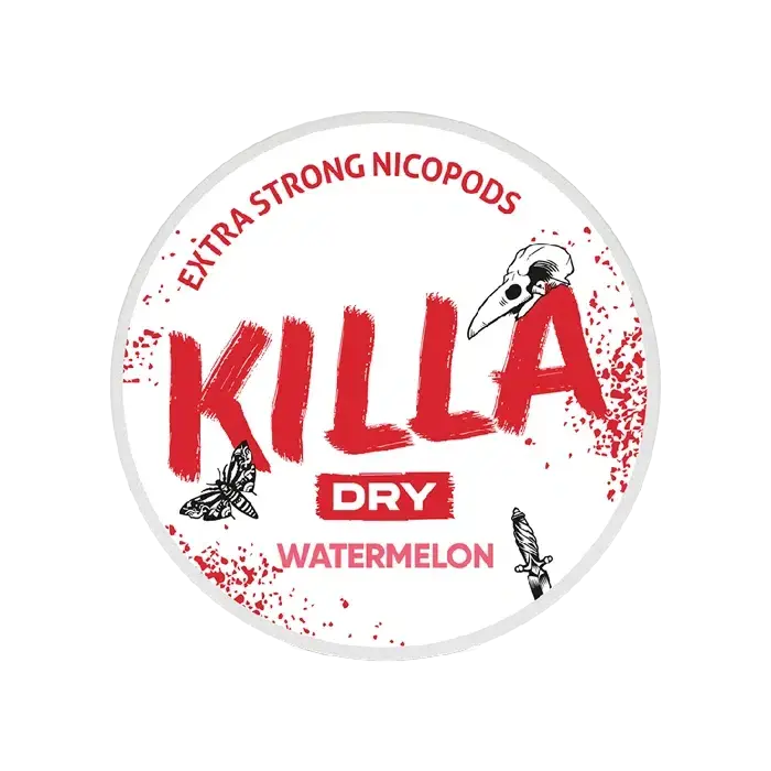 killa-dry-watermelon-nicotine-pouches