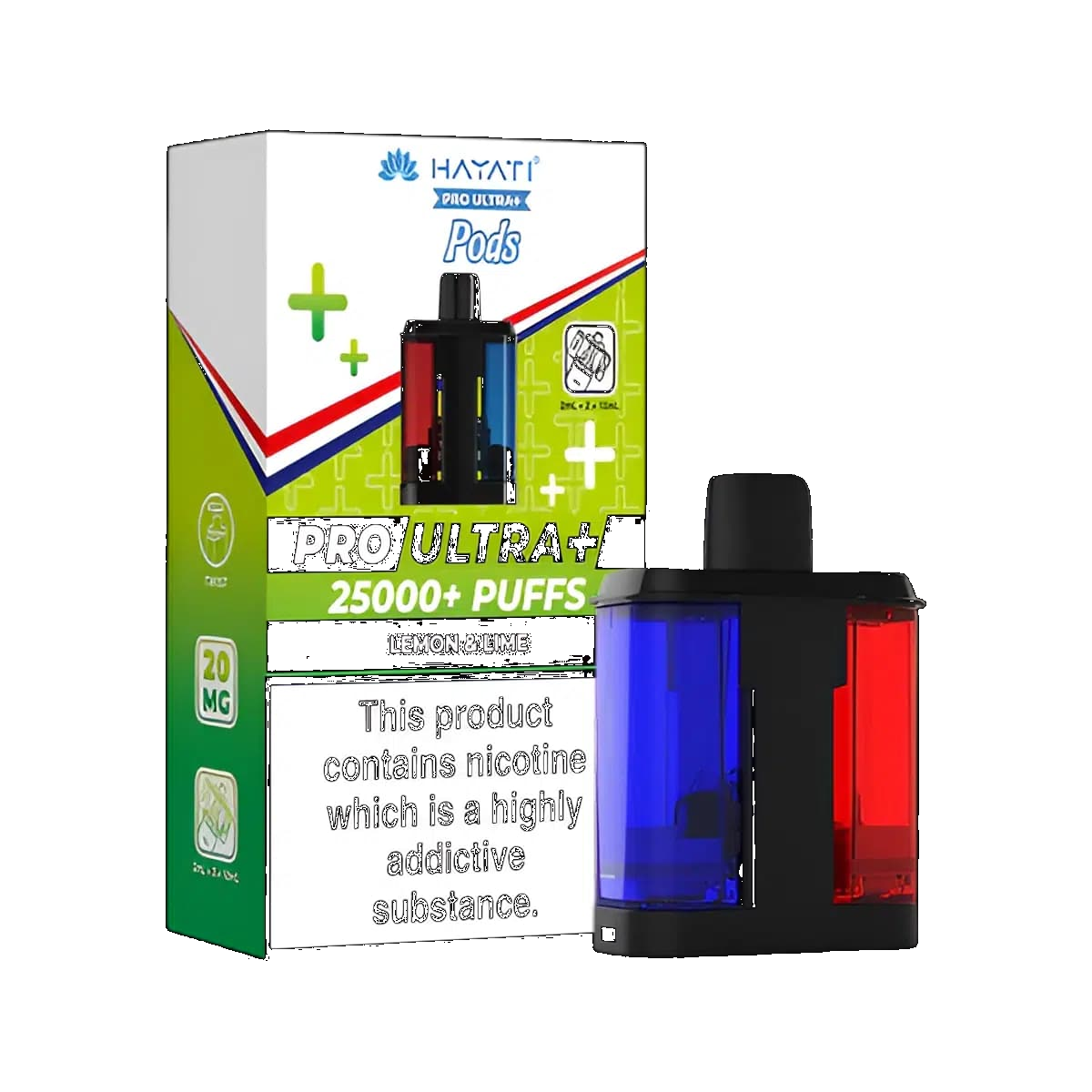 Hayati Pro Ultra Plus 25K Prefilled Pod & Refill Containers - Image 13