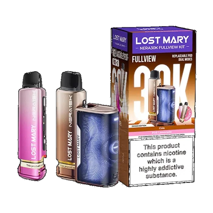 Lost Mary Nera 30K Fullview Pod Kit
