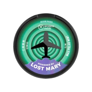 Max Polar Mint Airplane Mode Nicotine Pouches by Lost Mary