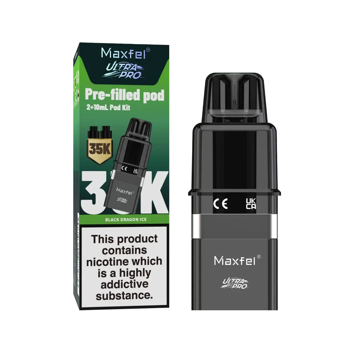 Maxfel Ultra Pro Prefilled Pod and Refill Containers - Image 3