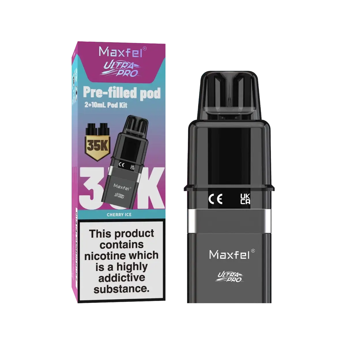 Maxfel Ultra Pro Prefilled Pod and Refill Containers - Image 7