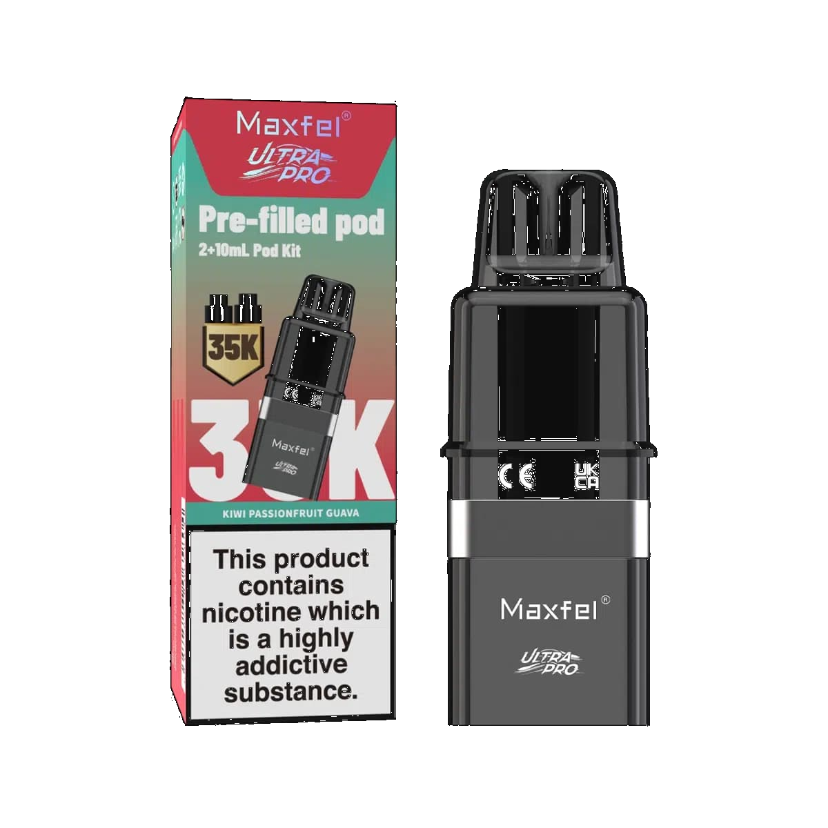 Maxfel Ultra Pro Prefilled Pod and Refill Containers - Image 11