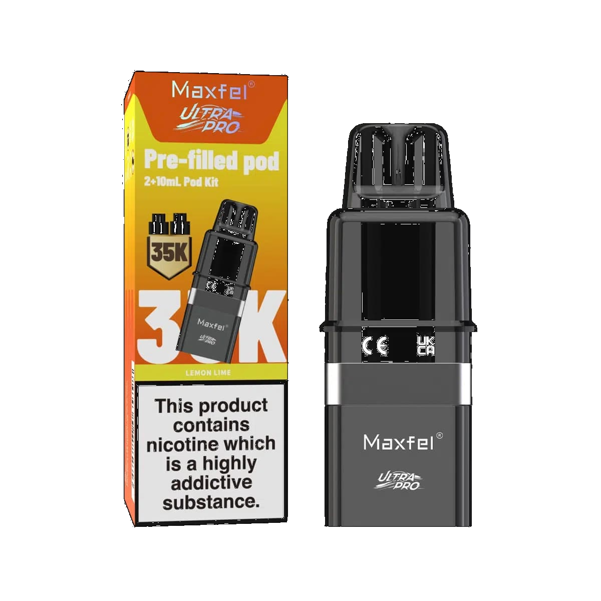 Maxfel Ultra Pro Prefilled Pod and Refill Containers - Image 12