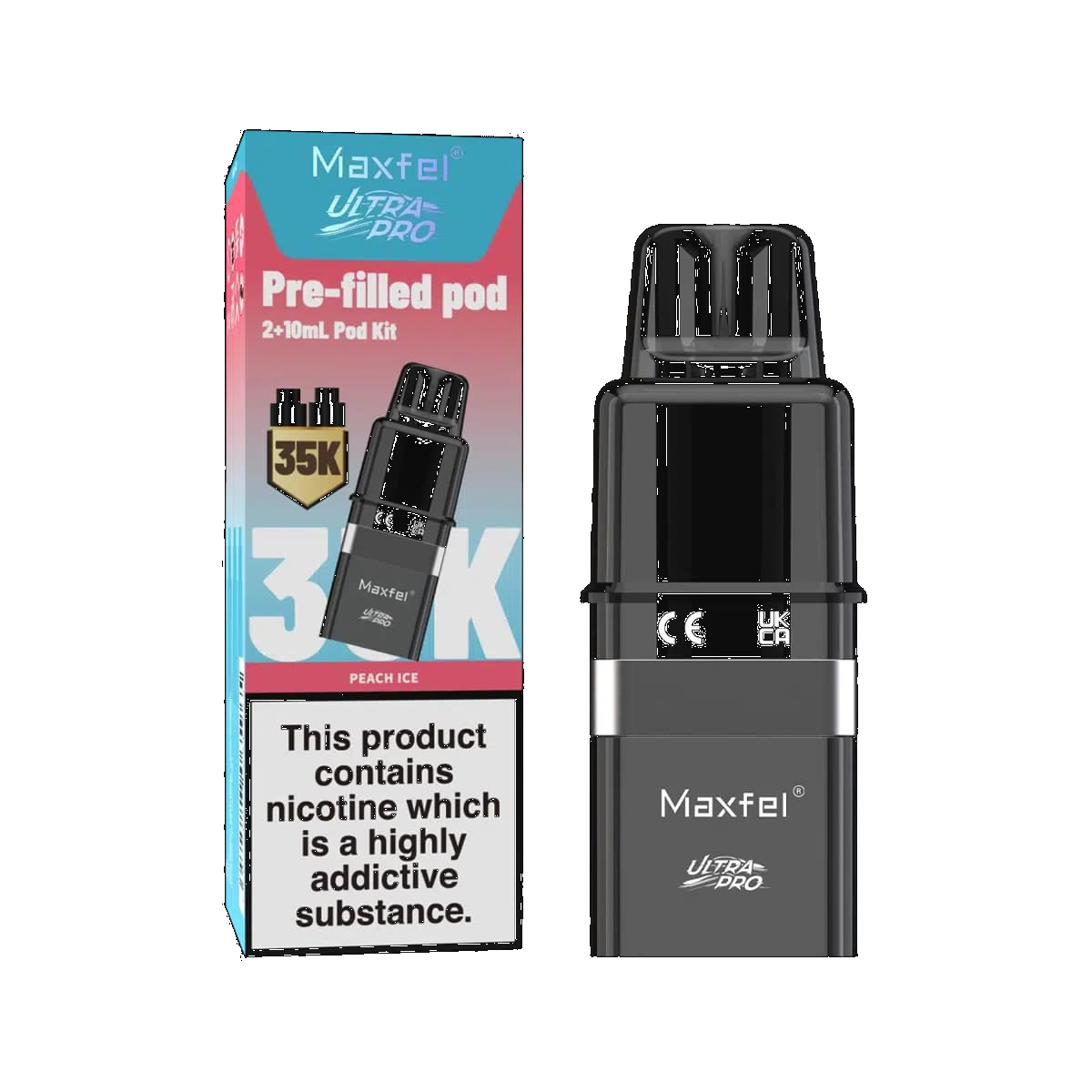 Maxfel Ultra Pro Prefilled Pod and Refill Containers - Image 14