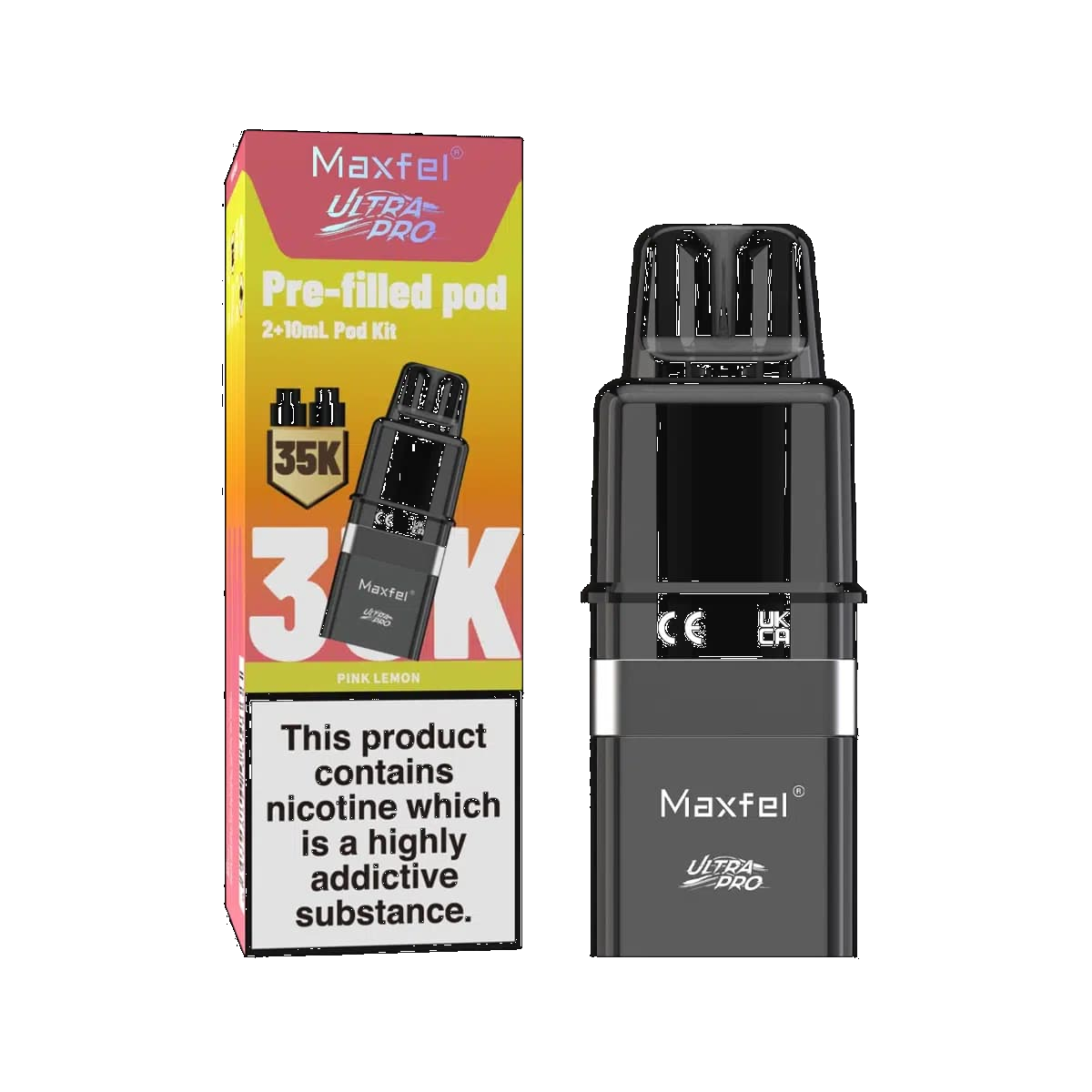 Maxfel Ultra Pro Prefilled Pod and Refill Containers - Image 16