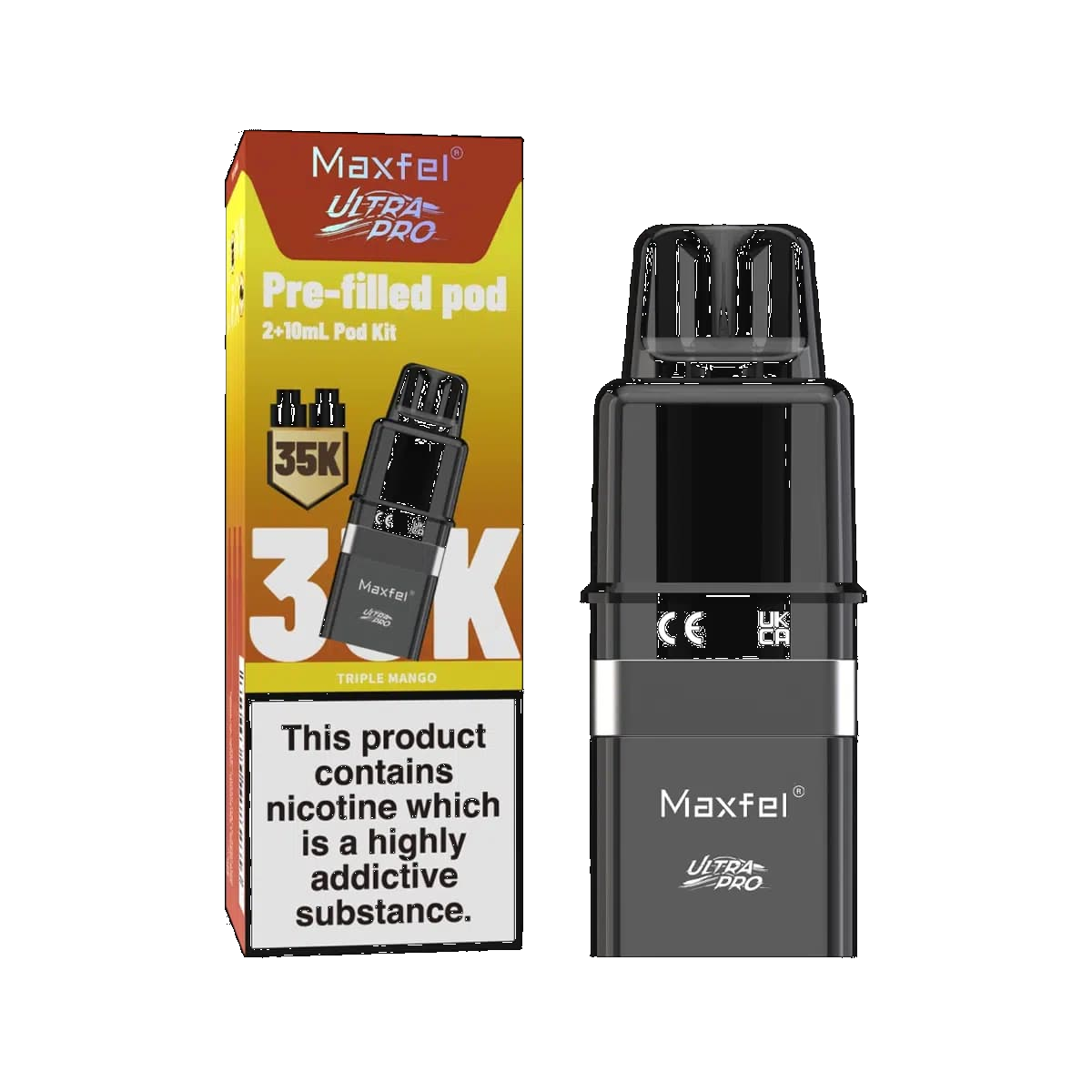 Maxfel Ultra Pro Prefilled Pod and Refill Containers - Image 24