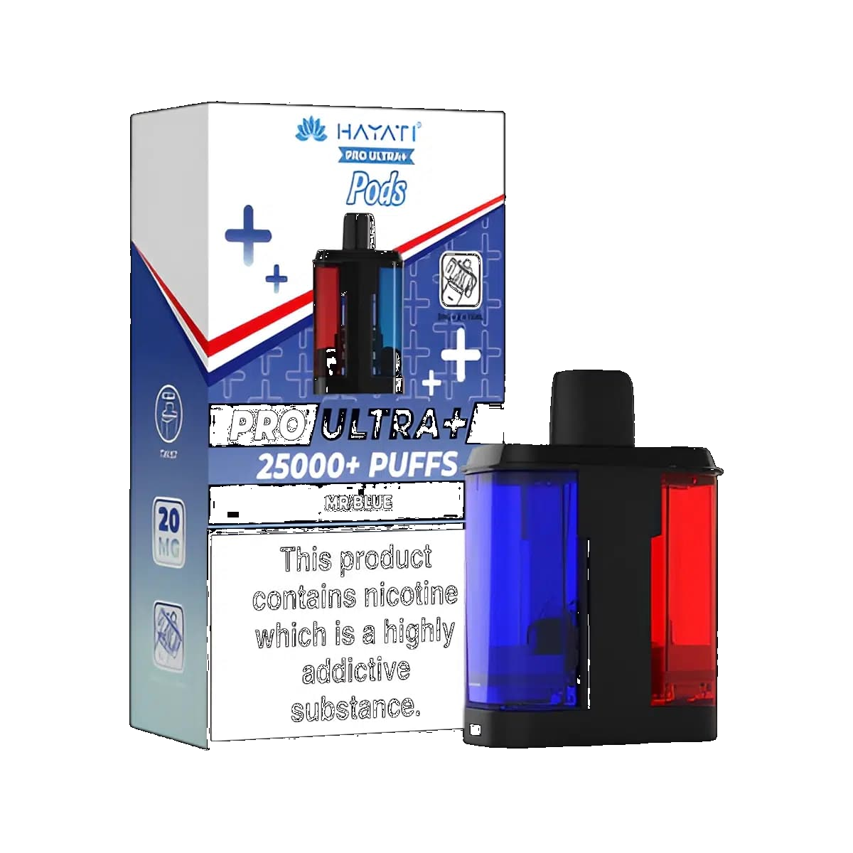 Hayati Pro Ultra Plus 25K Prefilled Pod & Refill Containers - Image 14