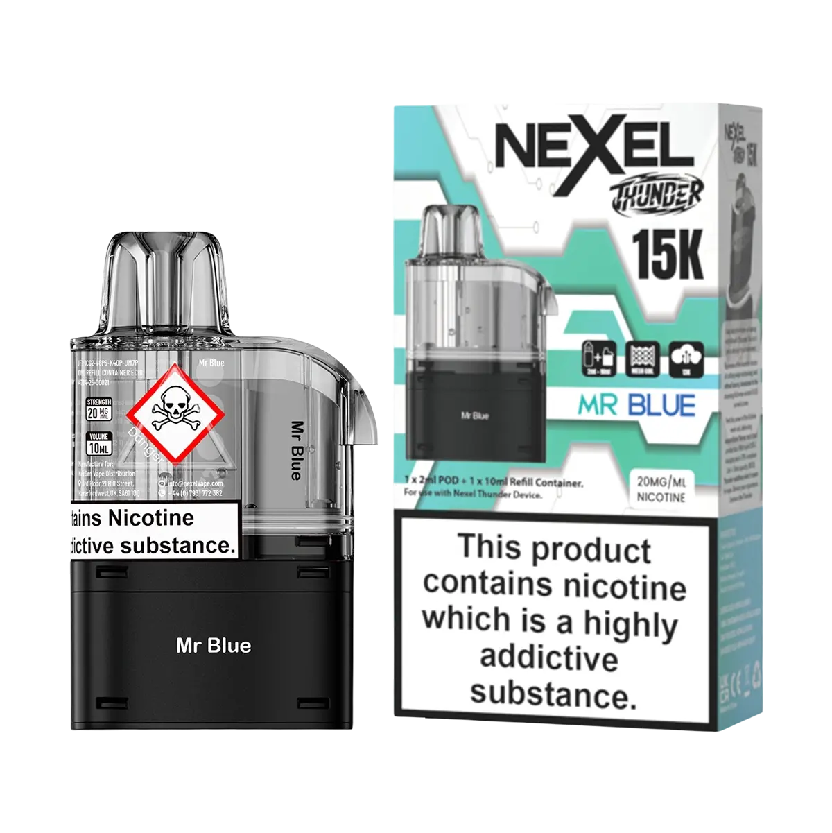Nexel Thunder 15K Prefilled Pods + Refill Containers - Image 13