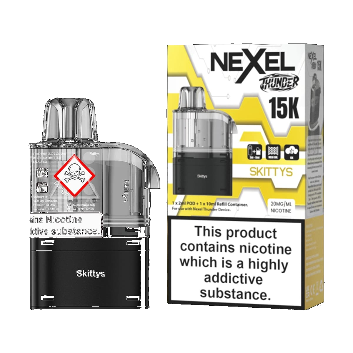 Nexel Thunder 15K Prefilled Pods + Refill Containers - Image 16