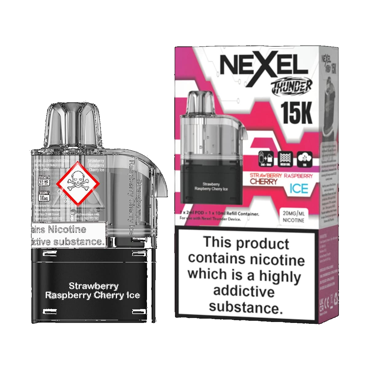 Nexel Thunder 15K Prefilled Pods + Refill Containers - Image 18
