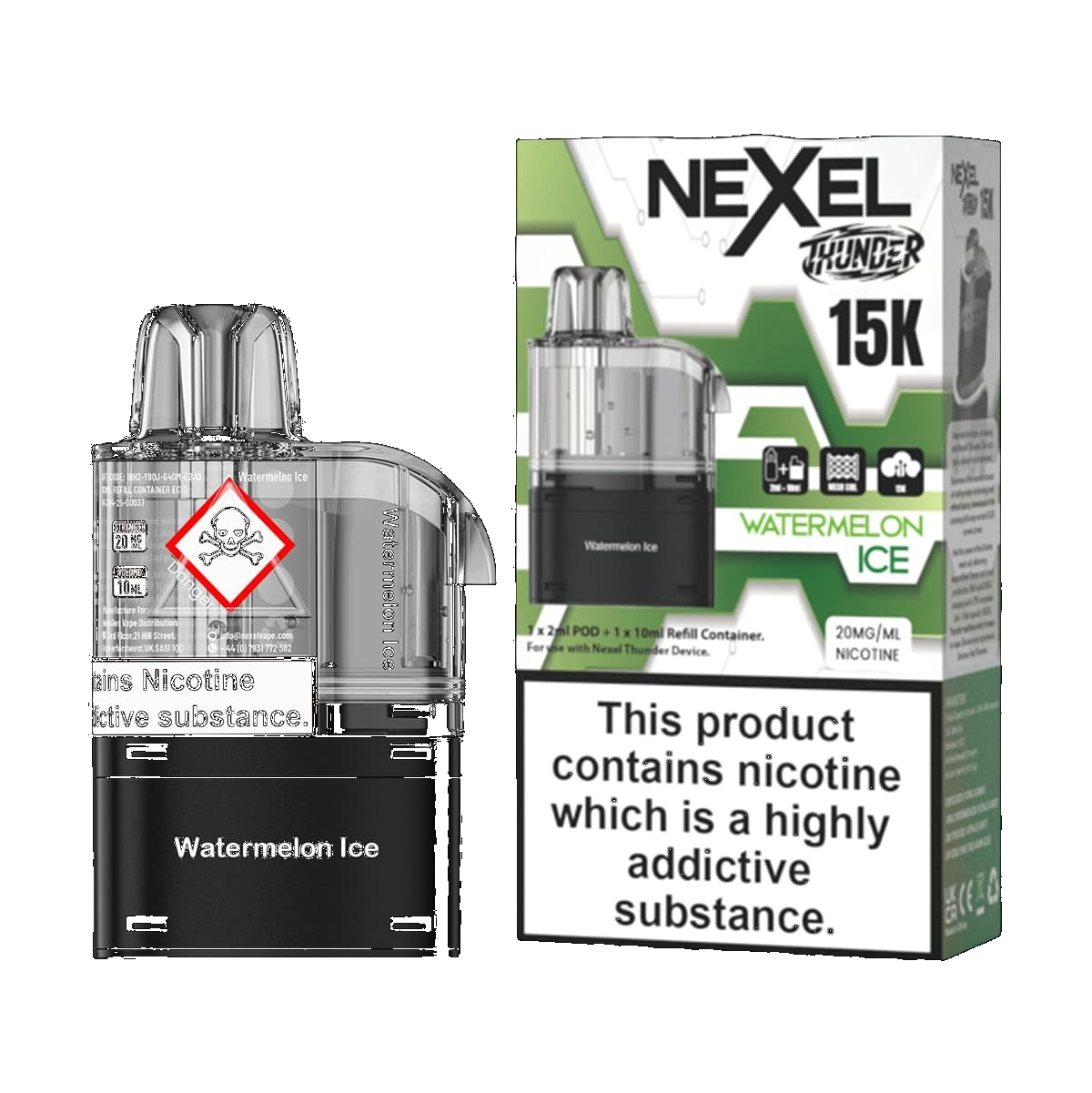 Nexel Thunder 15K Prefilled Pods + Refill Containers - Image 19