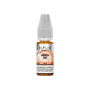 Peach Ice Nic Salt E-Liquid by Elf Bar 10ml