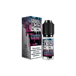 Raspberry Sherbet Nic Salt E-Liquid by Double Drip 10Ml Nic Salt 10ml
