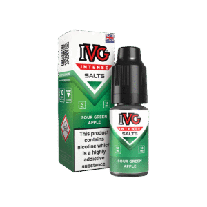 Sour Green Apple Intense Nic Salt E-Liquid by IVG 10ml