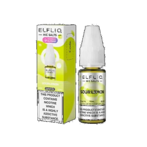Sour Lemon Nic Salt E-Liquid by Elf Bar 10ml